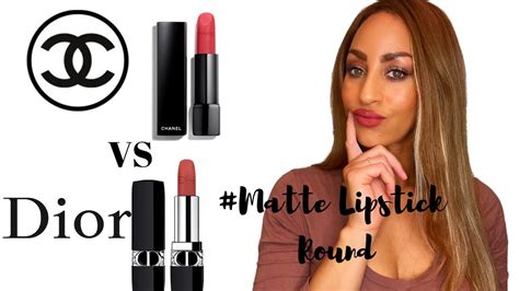 chanel or dior matte lipstick better 2019|chanel vs dior lipstick.